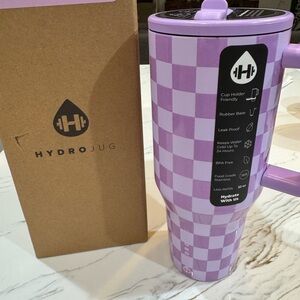 HydroJug Lavender Checkers